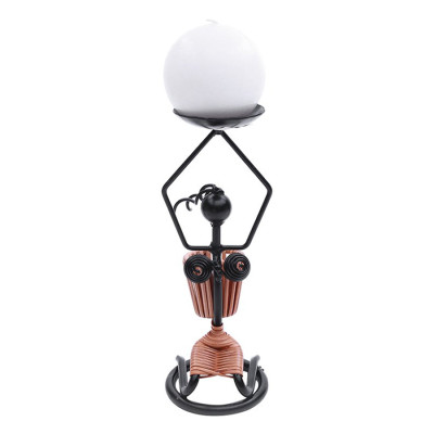 Chân Đế Nến Mỹ Thuật Eden Candle Hình Cô Gái Gùi EDC-N126