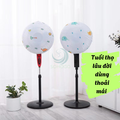 Bọc Bảo Vệ Lồng Quạt Hoa Văn Dễ Thương Áo Bọc Quạt Đứng Họa Tiết Ngộ Nghĩnh Vỏ Quạt Vải Lưới Chống Bụi Trang Trí Bọc Che Lồng Quạt Chống Bụi 45cm Áo Quạt In Hình Đáng Yêu – Chống Bụi, Trang Trí Nhà Cửa