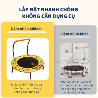 Nhà nhún cho bé đệm nhún Mideer Kids Trampoline