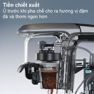 Máy pha cà phê 4 trong 1, Espresso, Viên Nén Nespresso, Nescafe Dolce, Kcup Thương hiệu Mỹ cao cấp HiBREW - H6 - HÀNG CHÍNH HÃNG