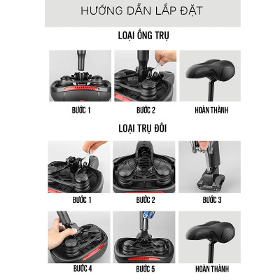 [Chính hãng miDoctor] Yên xe đạp thể thao, Yên xe đạp thể thao êm ái thoáng khí dễ lắp đặt - Đệm Yên xe địa hình thể thao chuyên dụng