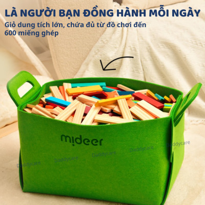Túi gấp gọn đang năng Mideer đựng quần áo , đồ chơi Toy Storage Bag