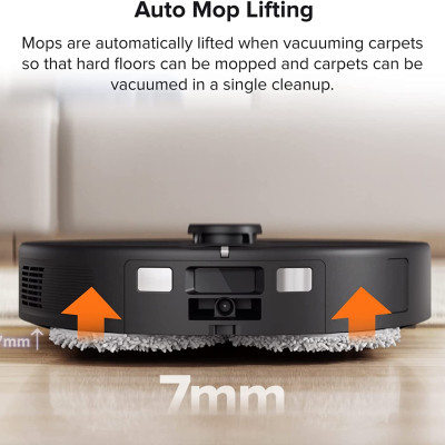 Robot Hút Bụi Lau Nhà Roborock QRevo 5AE, Lực Hút 12.000 Pa - Hàng Chính Hãng