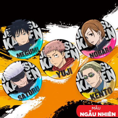 Huy Hiệu Jujutsu Kaisen Series 4 - Sunrisepop JKAC043 (Mẫu Sản Phẩm Giao Ngẫu Nhiên)