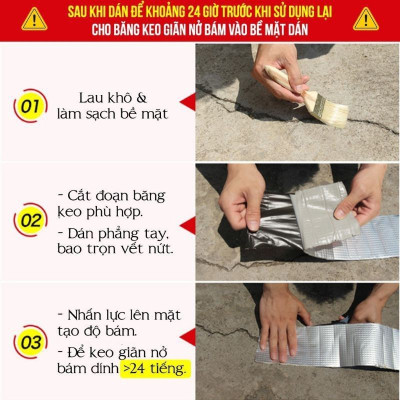 Keo Dán Chống Thấm Siêu Dính Nhật Bản Bosui Dài 5m
