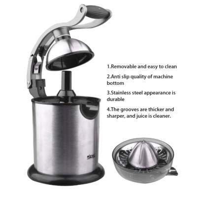 Máy vắt nước cam chuyên dụng cao cấp thương hiệu DSP - Công suất: 130W - Trọng lượng: 3kg - Mã: KJ1043 - Hàng Chính Hãng