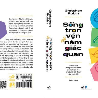 Sách - Sống trọn vẹn với năm giác quan (Gretchen Rubin) (Nhã Nam Official)