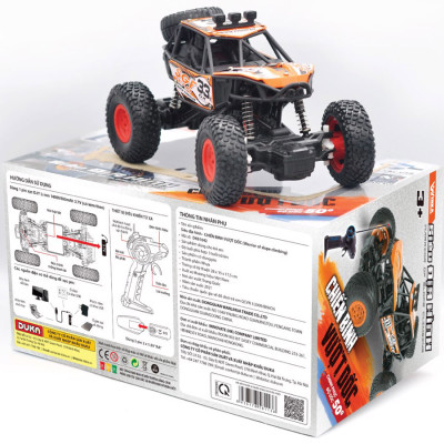 Đồ Chơi Điều Khiển Siêu Xe Địa Hình: Chiến Binh Vượt Dốc - Winka DK81042