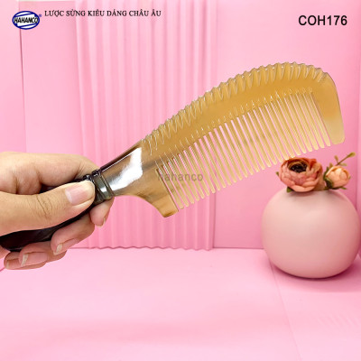 Lược sừng xuất nhật (Size:XL - 20cm) COH176 - Lược kiểu dáng đẹp / cao cấp - Chăm sóc tóc