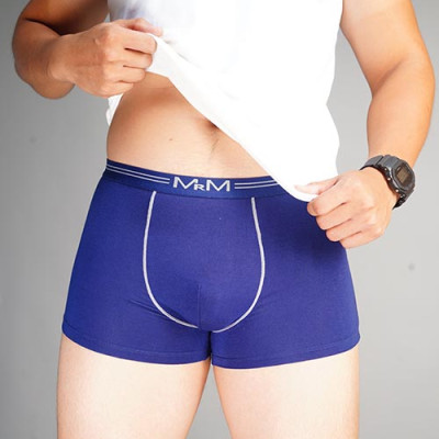 Combo 4 quần lót nam Boxer Bamboo Organic mềm mịn thoáng mát thấm hút mồ hôi MRM Manlywear - Màu Ngẫu Nhiên