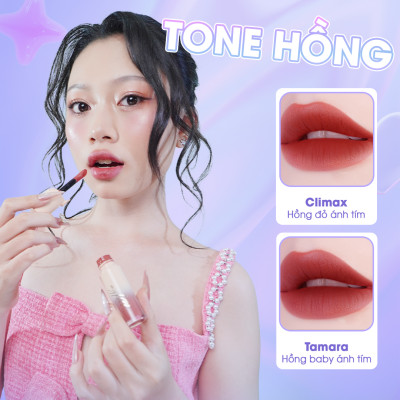 Son Nhung myKella Chất Nhung Mịn Mượt, Dưỡng Môi Nhẹ Tênh - KISSABLE VELVET LIP CREAM 5ml