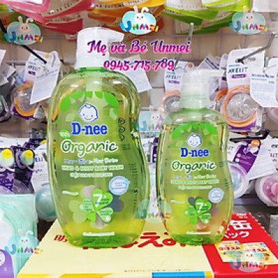 Dung Dịch Tắm Gội Toàn Thân Cho Bé Dưới 3 Tuổi D-nee Oganic - Tem phụ Công ty Đại Thịnh
