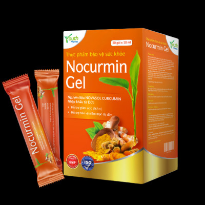 Dung Dịch Nocurmin Gel Youth Pharma Hỗ Trợ Giảm Triệu Chứng Viêm Loét Dạ Dày - Tá Tràng. Hộp 20 Gói (10ml/Gói)