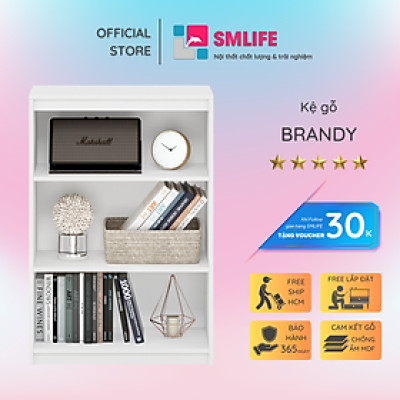 Kệ gỗ để đồ SMLIFE Brandy