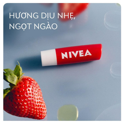 Son Dưỡng Ẩm Dâu Tây Nivea 4.8g