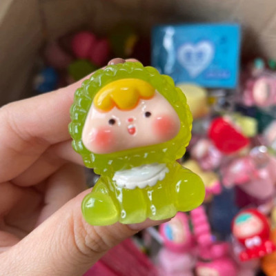 Combo 10 Túi Mù Size To,  Túi Mù Tự Xé, Kẹo Dạ Quang, Đục, Kim Tuyến, Mẫu Ngẫu Nhiên