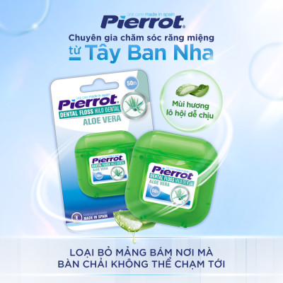 Chỉ nha khoa hương lô hội Pierrot 50m