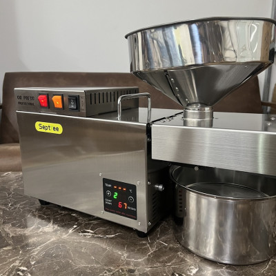 Máy ép dầu thực vật NÓNG LẠNH công nghiệp, dùng trong gia đình, nhà hàng, khách sạn thương hiệu Mỹ cao cấp Septree S9S - Hàng nhập khẩu
