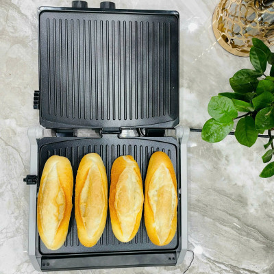 Máy Ép Bánh Mì Pate YiLi Y2688, Máy Kẹp Nướng Bánh Mì, Máy Nướng Ép Bánh Mì hàng nhập khẩu