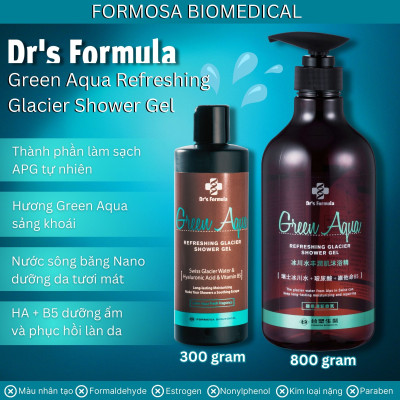 Sữa Tắm Nước Sông Băng Hương Green Aqua Dưỡng Da Tươi Mát Dr