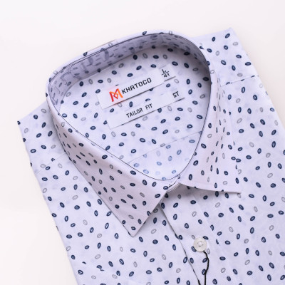 Áo sơ mi tay ngắn Khatoco