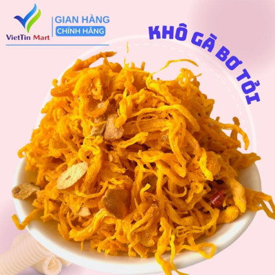 Combo Khô gà Lá Chanh Viettin Mart 500g + Khô Gà Bơ Tỏi Viettin Mart 500g