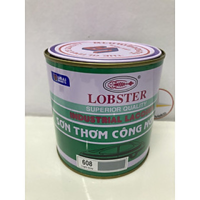 Sơn thơm nhanh khô màu xám sáng Lobster 608 800ML