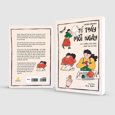 Sách Tí Toáy Mỗi Ngày - 50 Ý Tưởng Thủ Công Sáng Tạo Tại Nhà - Bản Quyền