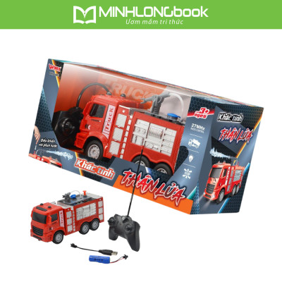 Đồ Chơi DUKA: Xe Cứu Hỏa Điều Khiển Từ Xa - Khắc Tinh Thần Lửa - DK81403