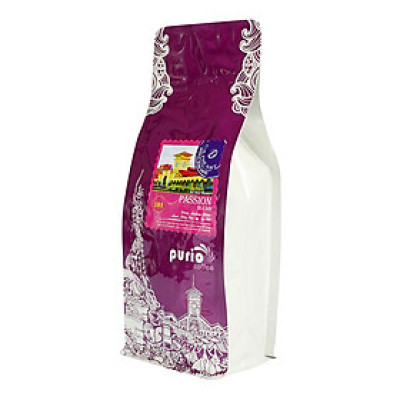 PURIO Coffee - cà phê hạt rang mộc, Passion Blend, 70% Robusta & 30% Arabica, Đắng vừa - Đạt tiêu chuẩn HACCP - Túi 250gr