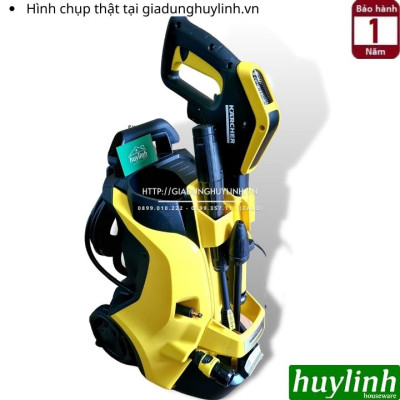Máy xịt rửa xe cao áp Karcher K4 Power Control - 1900W - Motor cảm ứng từ - Hàng chính hãng