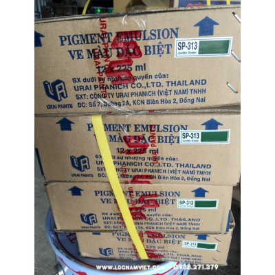 VE MÀU GALANT MÀU XANH LÁ SP 313 (12 LON/KÉT)