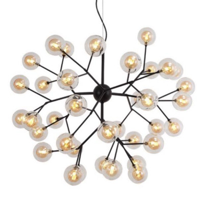 Đèn chùm thả trần tô điểm 27 bóng phong thái hiện đại, đèn trần, đèn trang trí, đèn decor DT