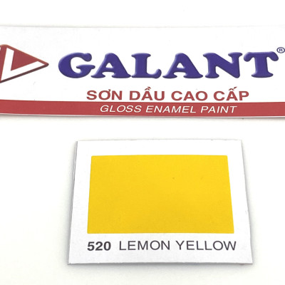 Sơn dầu Galant màu Lemon Yellow 520 375ml