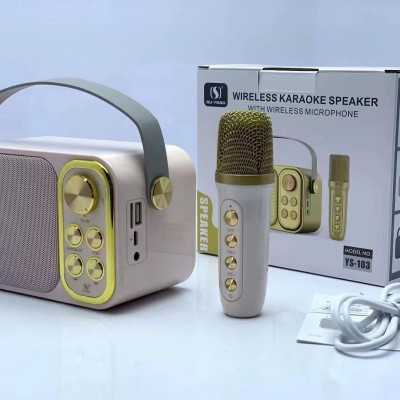 Loa Karaoke Bluetooth YS-104 Kèm 1 Micro Không Dây ( Hàng Chính Hãng )