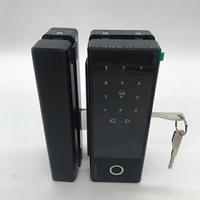 Khóa cửa vân tay dùng cho của kính cường lực GL24 - Quản lý trên điện thoại ( Hàng nhập khẩu)