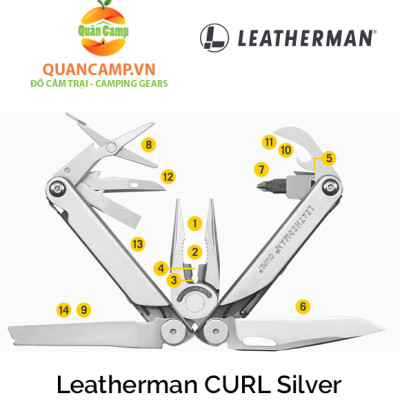 Kìm đa năng Leatherman CURL 15 tools
