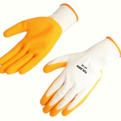 GĂNG TAY TRÁNG CAO SU ( CÔNG NGHIỆP ) TOLSEN 45016 - HÀNG CHÍNH HÃNG