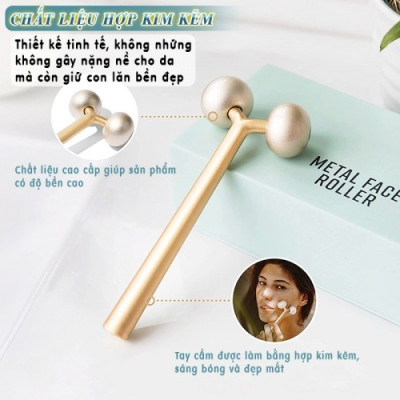 Con Lăn Massage Nâng Cơ Mặt 3D Tạo Cầm Vline Nikio NK-125G - Không Dùng Điện