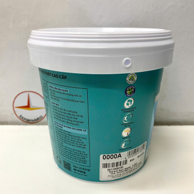 Sơn nước Toa thoải mái lau chùi siêu bóng màu trắng _1L