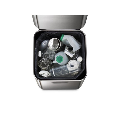 Thùng rác 2 ngăn cao cấp Joseph Joseph 001044 - Totem Compact 40L Waste & Recycling Bin