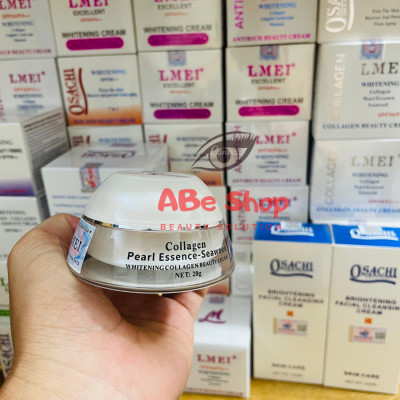 Kem LMEI Ngọc Trai - Collagen 25g - Làm Trắng - Giảm Thâm Nám - Trắng Da - Cải Thiện Da Tối Màu