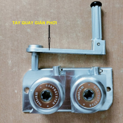 Tay quay giàn phơi thông minh (999A - 999B - sankaku)