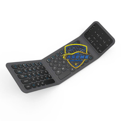 Bàn Phím Bluetooth Gập Gọn hiệu Wi WU FMK-05 – Kết Nối Nhanh V5.2, Kèm Túi Đựng & Giá Đỡ, Pin 40 Giờ – Hàng Nhập Khẩu