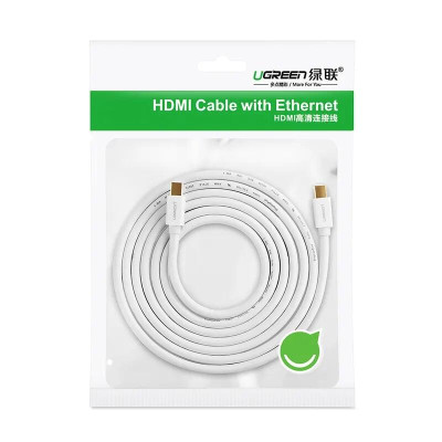 Ugreen UG10429MD111TK 2M màu Trắng Cáp Mini Displayport 2 đầu cao cấp - HÀNG CHÍNH HÃNG