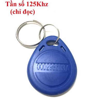 ( 10 Móc khóa ) Móc khóa RFID 125Khz, Móc khóa RFID Proximity, Móc khóa tần số LF, Móc khóa Chip 125Khz 