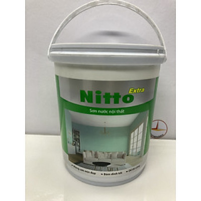 Sơn Nước Toa Nitto Extra nội thất màu xanh ngọc 7508_4L