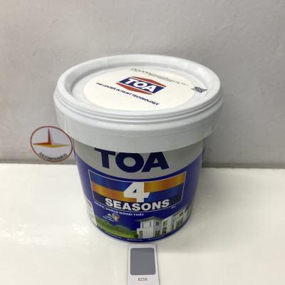 Sơn phào chỉ trong và ngoài nhà Toa 4 Seasons Tropic Shield màu B- 8256 _1L