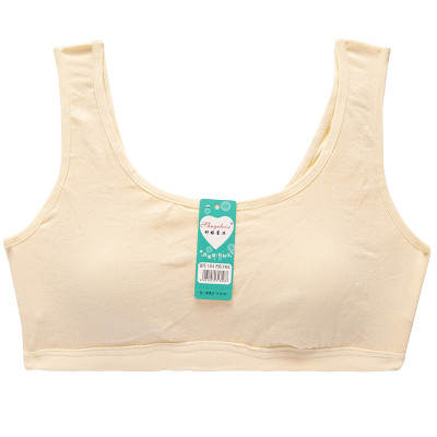 Áo Lót Nữ Áo Lót Học Sinh Ba Lỗ Cotton Hoa Chìm Mút Liền 1358 – Êm Ái, An Toàn, Thoáng Mát