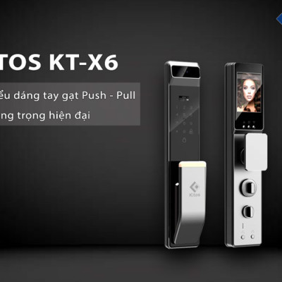 Khoá cửa thông minh Kitos KT-X6 có camera